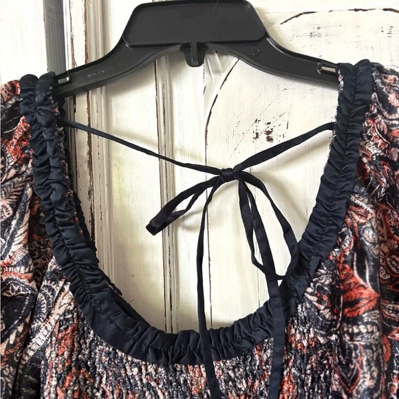 Free people cropped long sleeve m shirt NWT - Picture 10 of 15